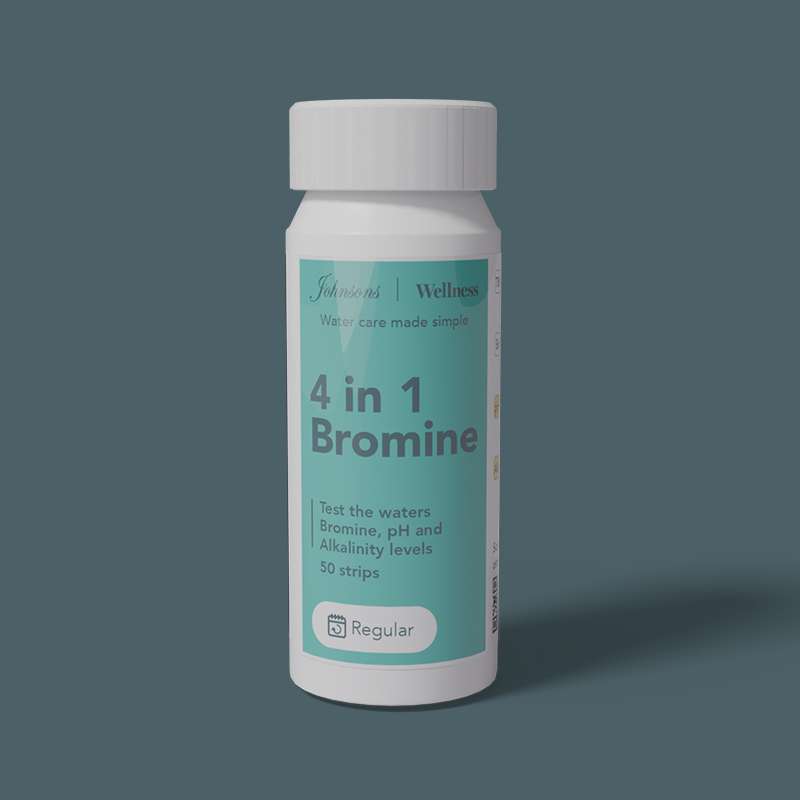 Johnsons 4-in-1 Bromine Test Strips