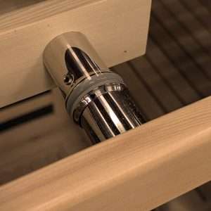 Scandi Life Home Infrared Sauna - Build Quality Fixings