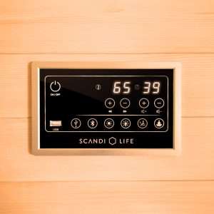 Scandi Life Home Infrared Sauna - Control Panel