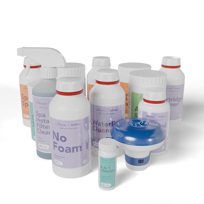 Deluxe Spa Chemical Kit - Chlorine