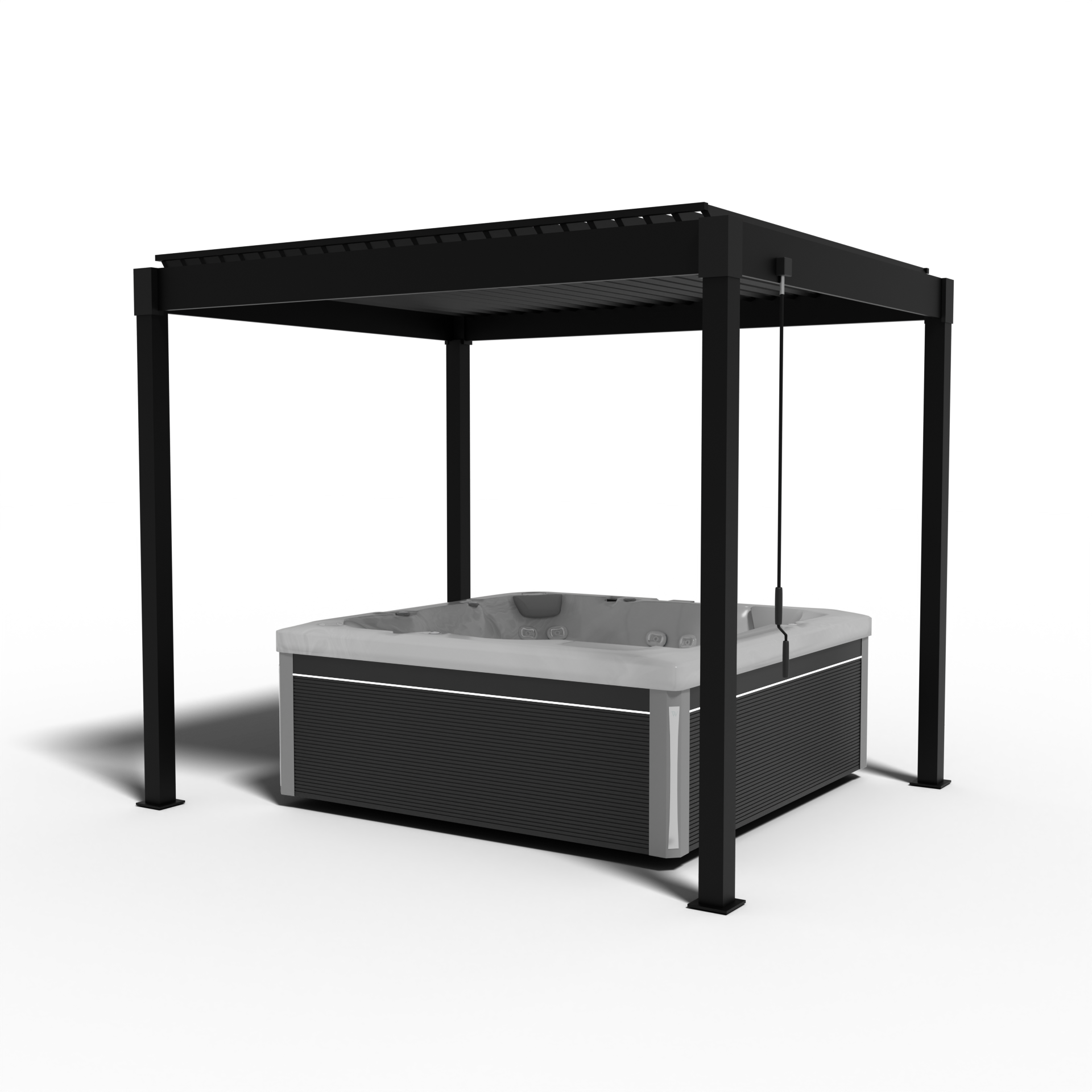Atlas Hot Tub & Athena Pergola