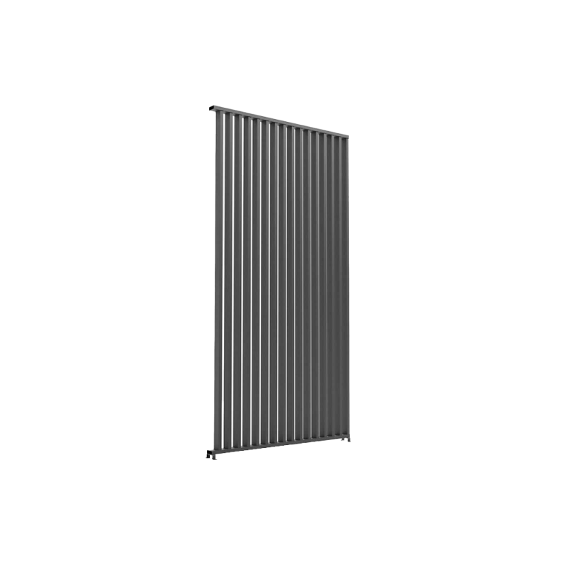 Vertical Louvred Side Wall Panels